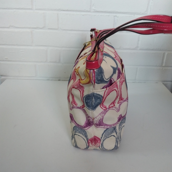 Coach canvas satchel - Picture 5 of 8